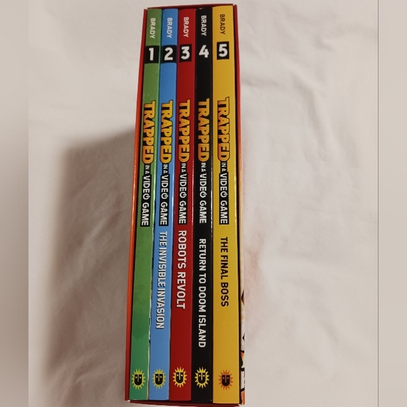 New! Trapped in a Video Game book series - Picture 2 of 5